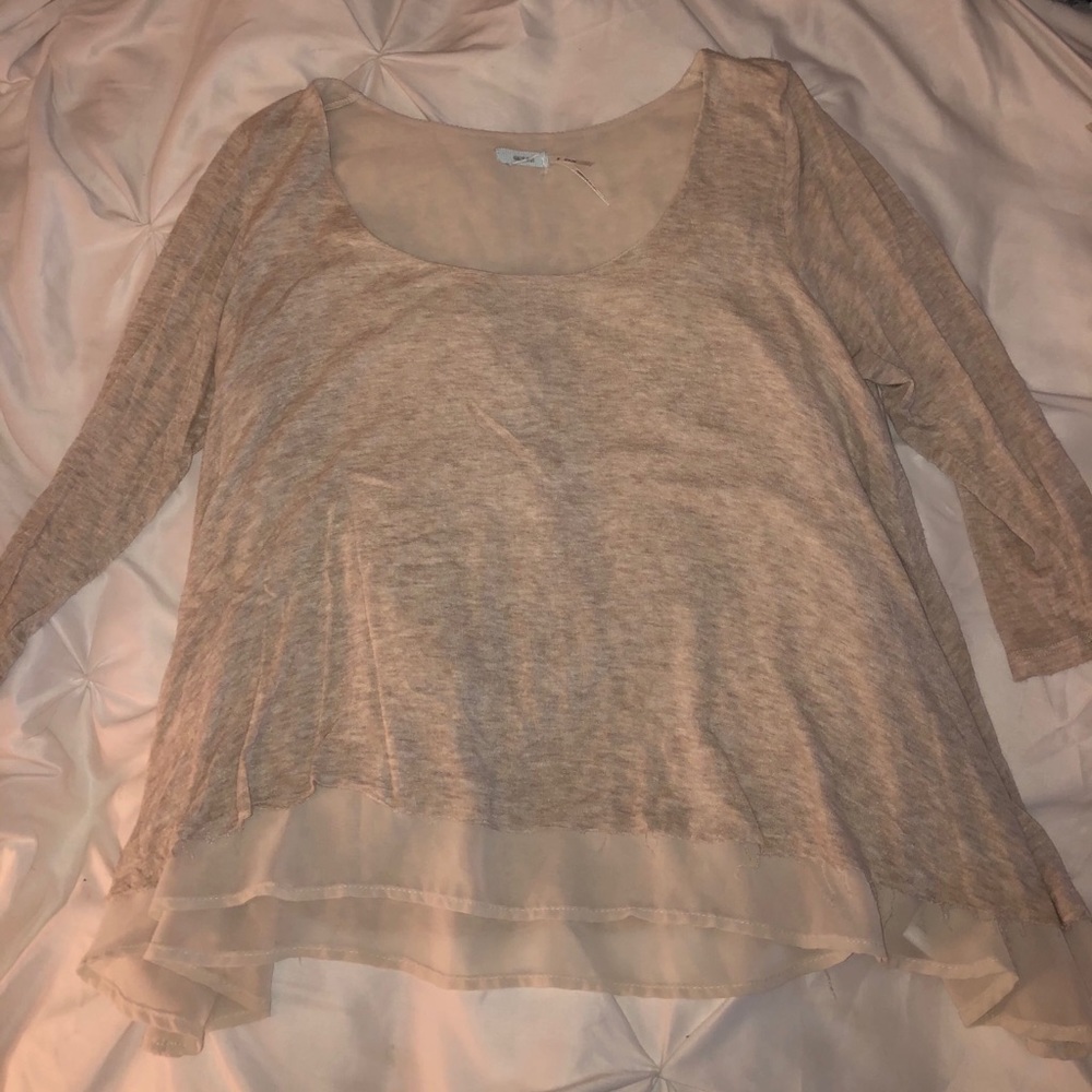 Urban outfitters cream top